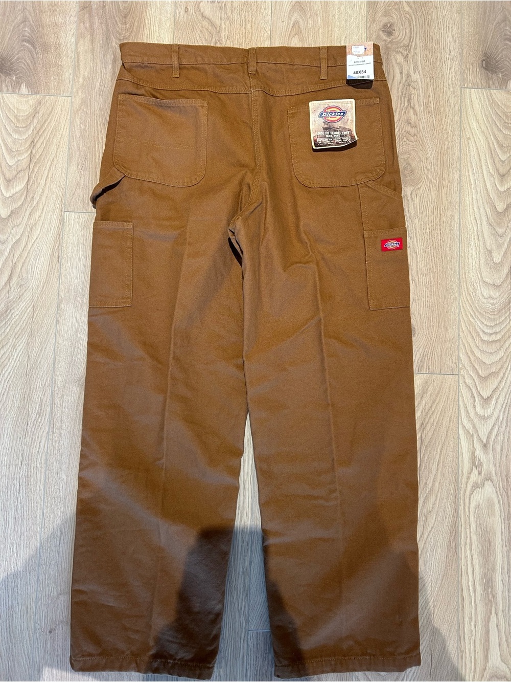 Dickies Carpenter Men's Brown Work Pants - Durable Carpenter Style
